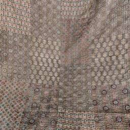 Handmade Kantha Quilt Indian Ajrakh Patchwork Cotton Bedspread - thumbnail 4