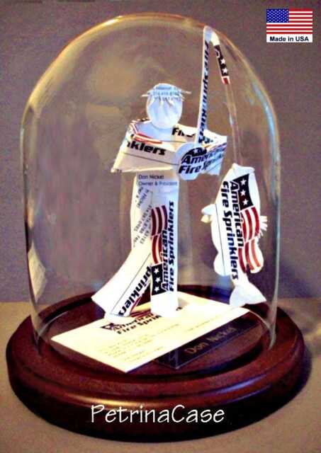 Fisherman Bass Business Card Sculpture -Design 8953 Made in Usa - image 1