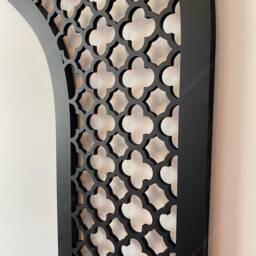 Wooden Geometric Mehraab Arch, Islamic Wall Art - thumbnail 4