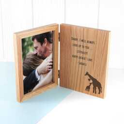 Personalised Giraffe Book Photo Frame - thumbnail 2