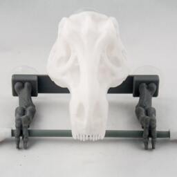T-Rex Toilet Paper Holder - Funny Kids Bathroom Decor - thumbnail 3