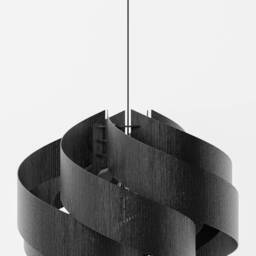 Handmade Wooden Chandelier Nordic Style Birch Lamp Shade - thumbnail 2