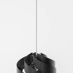 Handmade Wooden Chandelier Nordic Style Birch Lamp Shade - thumbnail 3