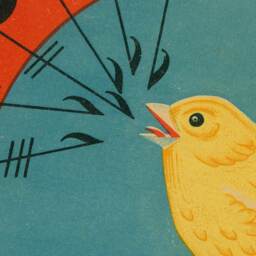 Spain, Spanish, Valencia, Canary, Songbird, Label, Wall Hanging, Gift For Traveler, Vintage, Antique, Jose Dolera Montiel - thumbnail 2