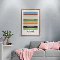 Oxford Funny Colour Palette Print, Poster Wall Art - thumbnail 2