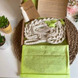 Plant Hanger Indoor, Macrame Hanging Wall Planter, Ceiling Holder, Artificial Flower Basket, Trailing Ivy Holder - thumbnail 4