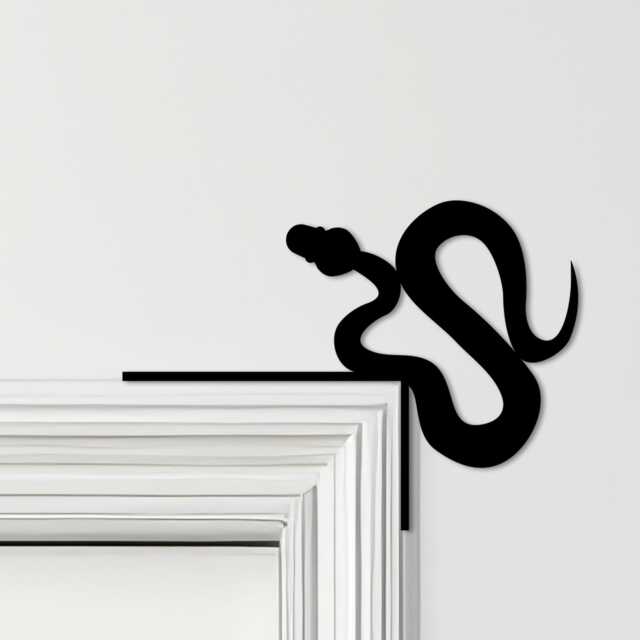 Door Topper Snake Various Colours Top Of Decorative Sign - Sign, Novelty Wall Decor, Frame Art, Art - image 1