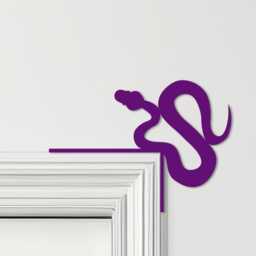 Door Topper Snake Various Colours Top Of Decorative Sign - Sign, Novelty Wall Decor, Frame Art, Art - thumbnail 4