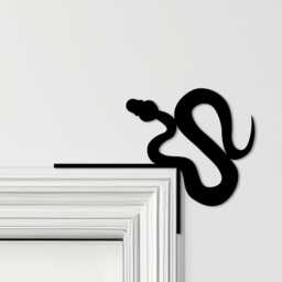 Door Topper Snake Various Colours Top Of Decorative Sign - Sign, Novelty Wall Decor, Frame Art, Art - thumbnail 1
