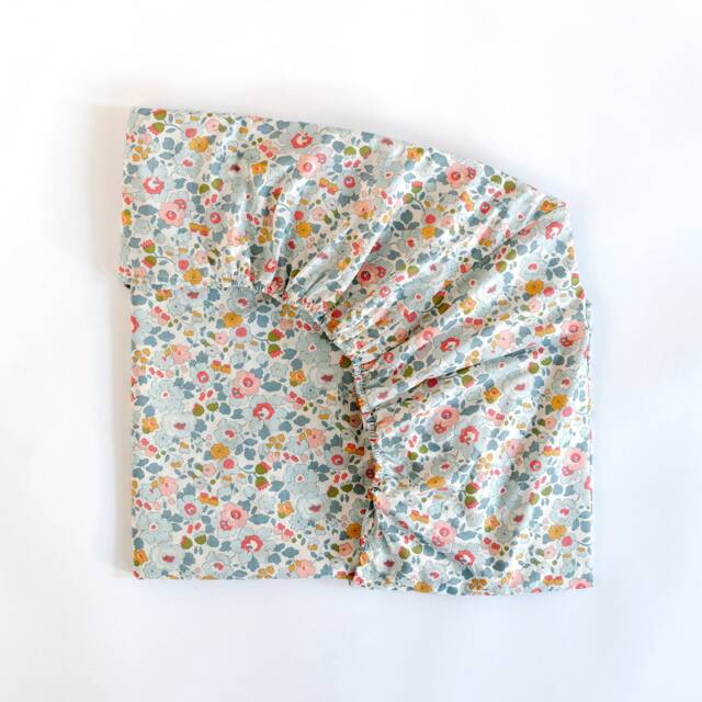 "Fitted Sheet Made With Liberty Fabric " - image 1