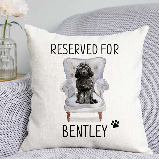 Cockapoo Cushion - Dog Related Gift Reserved For Dog Cushion Gift - image 1
