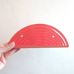 Arch Rainbow Acrylic Wall Mail Holder - thumbnail 4