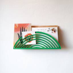 Arch Rainbow Acrylic Wall Mail Holder - thumbnail 1