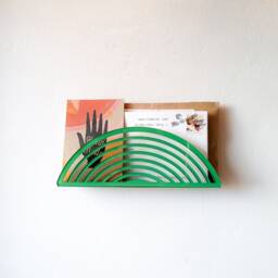 Arch Rainbow Acrylic Wall Mail Holder - thumbnail 3