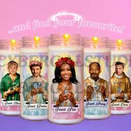 Saint Pedro Pascal Prayer Candle 8Oz Soy Wax Novelty Gift - thumbnail 4