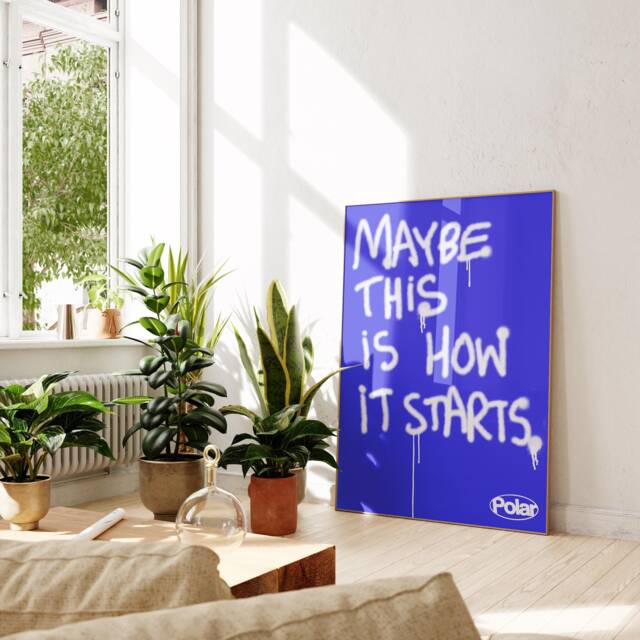 Aesthetic Print For Bedroom - Wall Art Poster Print Cool Posters Gift Women Men Summer Vibes - image 1
