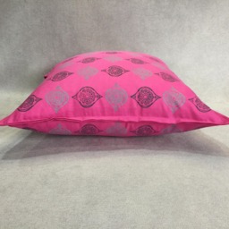 Hand Block Printed Pillow - Roshannee - thumbnail 3