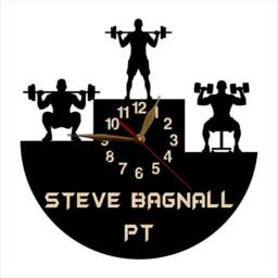Wall Clock Weightlifter, Man Or Woman, Powerlifter, Bodybuilder, Bodybuilding Trainer ??oach Gift - thumbnail 4