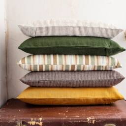 Buckwheat Pillow With Undyed Cotton Inside Cover-Adjustable Neck Support, Small-Japanese Bolster - thumbnail 4