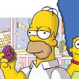 The Simpsons, Homer, Marge, Liza, Bart, Maggie, Original Artwork Canvas, Prints, Collectible.digital Mix-Media Art - thumbnail 3