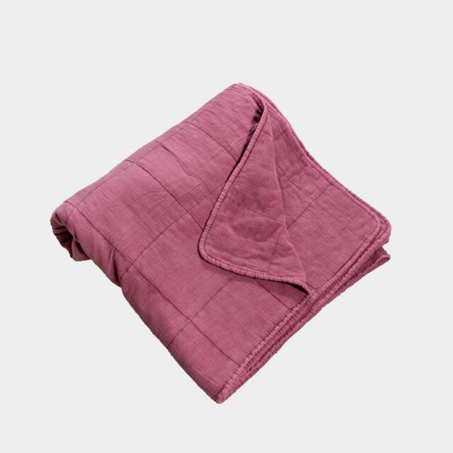 Quilted Bedspread For Single Bed Made Of Cotton By Hj??rtslag Design - image 1