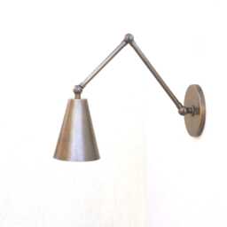 Brass Adjustable Wall Sconce Light, Solid Swivel Ul Listed No.0135 - thumbnail 2