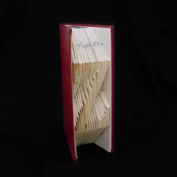 Z Is For Zombie .... Monograms Folded-Book Art Sculpture - thumbnail 4