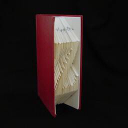 Z Is For Zombie .... Monograms Folded-Book Art Sculpture - thumbnail 2