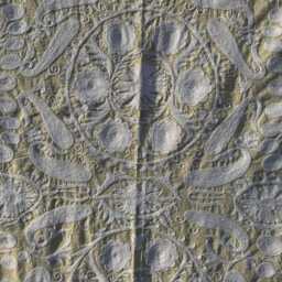 Vintage Style Suzani Embroidered Cotton Throw - Handmade Bohemian Textile - thumbnail 2