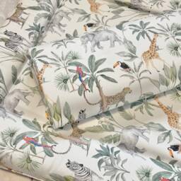 Safari Changing Mat, Jungle Changing Mat, Baby Animal Safari Nursery Theme, Change Mat - thumbnail 3