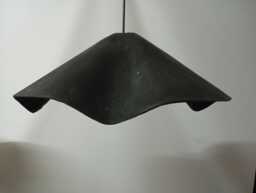 Concrete Lamp Martha35, Xtra-Light, Gold Inlay
