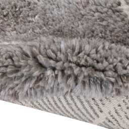 Handmade Beni Ourain Wool Rug Beige Moroccan Berber Carpet - thumbnail 4