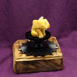 "Pure Beeswax Candle ""Small Elephant" - thumbnail 4