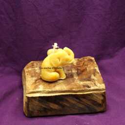 "Pure Beeswax Candle ""Small Elephant" - thumbnail 3