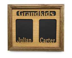 8x10 Grandkids Name Picture Frame - Personalized Photo Gift For Parents Or Grandparents - thumbnail 1