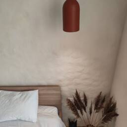 Ceramic Light Fixture For Kitchen Island, Bell Shape - thumbnail 3