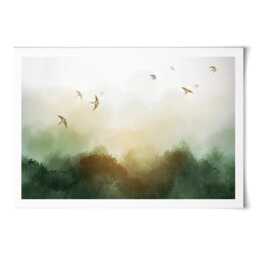 Birds Flying High Art Print - thumbnail 1