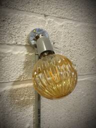 Conduit Box Industrial Grey Reading Wall Light Handmade