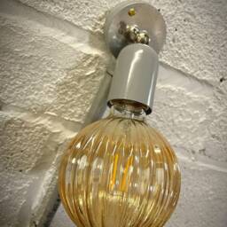 Conduit Box Industrial Grey Reading Wall Light Handmade - thumbnail 2