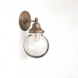 Wall Sconce Light, Mid Century Brass Light, Ul Listed No.0172 - thumbnail 2