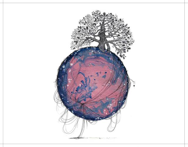 New World #165 - Gicl??e Art Print/Poster Watercolor Paintings By Joanna Jensen - image 1
