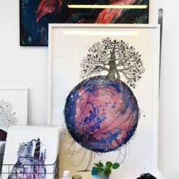 New World #165 - Gicl??e Art Print/Poster Watercolor Paintings By Joanna Jensen - thumbnail 3