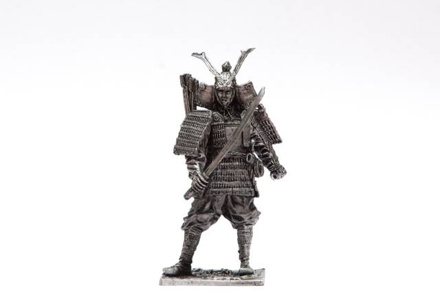 Tin 54mm Japanese Samurai 12Th Century - image 1