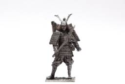 Tin 54mm Japanese Samurai 12Th Century - thumbnail 1