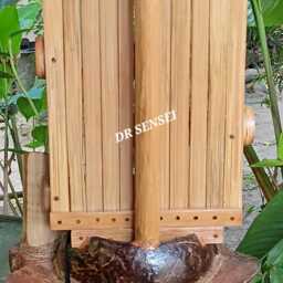 Handmade Coconut Bamboo Tabletop Fountain - thumbnail 4