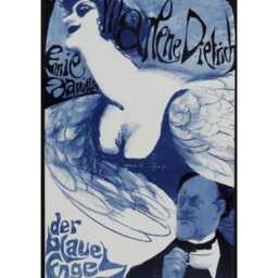 Reprint Of The Vintage 1930 German Movie Poster - Blue Angel - thumbnail 3