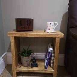 Reclaimed Rustic Side Table/End - thumbnail 3