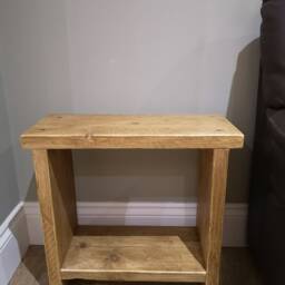 Reclaimed Rustic Side Table/End - thumbnail 4