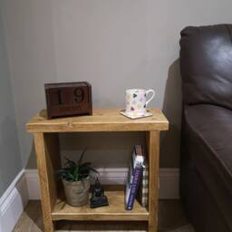 Reclaimed Rustic Side Table/End - thumbnail 2