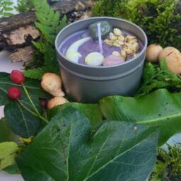 Manifestion Manifest Candle Quartz Wicca Magik Floral Abundance Adventurine Crystal Stones - thumbnail 3